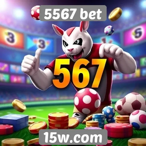 Variedade de jogos disponíveis na 5567 bet